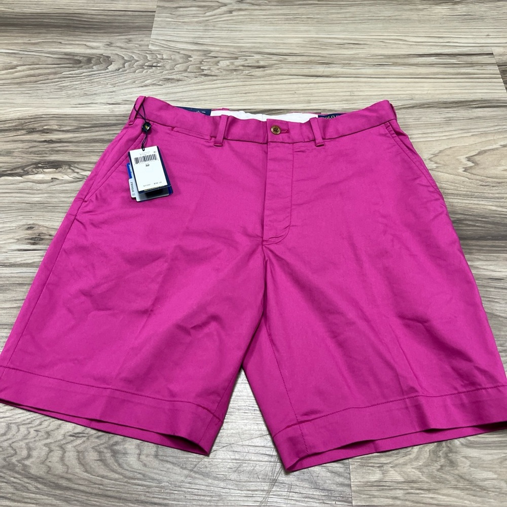 Polo Ralph Lauren Golf Shorts Classic Fit Stretch Pink Men’s Size 32 NWT $99